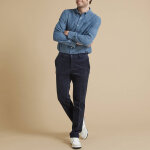 Pantalon ville velours c�tel� �lastiqu� c�t�s - blancheporte