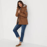 Parka dperlante double maille polaire - blancheporte