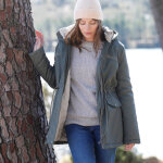 Parka dperlante double maille polaire - blancheporte