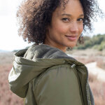 Parka impermable fourre, mi - longue - blancheporte