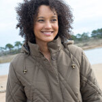 Parka matelasse microfibre - blancheporte