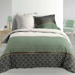 Parure de lit art déco - percale de coton - blancheporte Parure de lit art déco - percale de coton - blancheporte