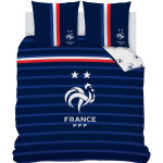 Parure de lit imprime fff - coton - fff