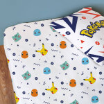 Parure de lit pokemon - coton - parure housse de couette + taie(s) 1 personne : 140x200cm + 1 taie - ...