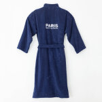 Peignoir de bain adulte col kimono psg� personnalisable �ponge - psg