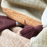 Plaid imprim gomtrique - blancheporte