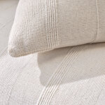 Plaid ou jet uni coton tissage artisanal - blancheporte