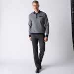 Polo bicolore maille chaude, manches longues - blancheporte Polo bicolore maille chaude, manches longues - blancheporte