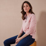 Polo bicolore maille jersey - blancheporte Polo bicolore maille jersey - blancheporte