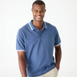 Polo maille piqu�e confort manches courtes - blancheporte