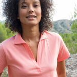 Polo manches courtes, maille jersey - blancheporte