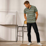 Polo ray maille pique chine - blancheporte