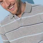 Polo ray maille pique chine - blancheporte