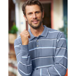 Polo ray maille pique chine manches longues - blancheporte