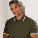 Polo uni maille piqu�e manches courtes - blancheporte