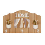 Porte - clefs en bois avec cadre photo - blancheporte