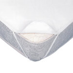 Protge - matelas microfibre impermable forme plateau - blancheporte