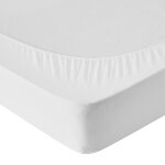 Protge - matelas molleton absorbant 400 g / m housse 30 cm - protge matelas 1 personne : 90 x 200cm ...