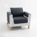 Prot�ge - salon antiglisse microfibre matelass� - blancheporte