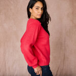 Pull  boutons dors, maille anglaise - blancheporte