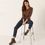 Pull en cte - chaussette,  boutons officier - blancheporte