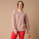 Pull col bateau, maille anglaise toucher doux - blancheporte