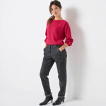 Pull col bateau, maille anglaise toucher doux - blancheporte