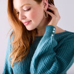 Pull col bateau, maille anglaise toucher doux - blancheporte