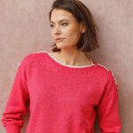 Pull col bateau, maille moelleuse - blancheporte