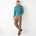 Pull col camionneur côte anglaise 30% laine - blancheporte Pull col camionneur côte anglaise 30% laine - blancheporte