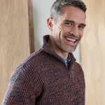 Pull col camionneur c�te anglaise 30% laine - blancheporte