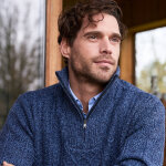 Pull col camionneur maille irlandaise - blancheporte