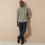 Pull col camionneur maille irlandaise - blancheporte