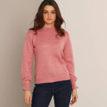 Pull col montant, finition frisotti - blancheporte