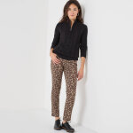 Pull col montant zipp, maille torsade - blancheporte