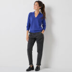 Pull col polo, laine d'agneau - blancheporte