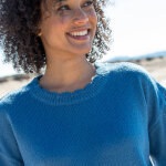 Pull col rond finitions cailles - blancheporte