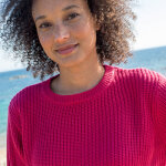 Pull col rond maille anglaise - blancheporte Pull col rond maille anglaise - blancheporte