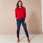 Pull col rond maille fantaisie - blancheporte Pull col rond maille fantaisie - blancheporte