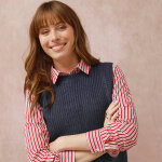 Pull col rond sans manches - blancheporte