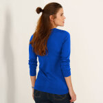 Pull col rond uni, manches longues, toucher doux - blancheporte Pull col rond uni, manches longues, toucher doux - blancheporte