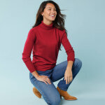 Pull col roul�, sp�cial petites - blancheporte