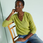 Pull col v, toucher doux - blancheporte Pull col v, toucher doux - blancheporte