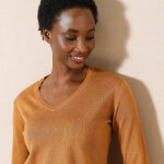 Pull col v, toucher doux - blancheporte Pull col v, toucher doux - blancheporte