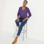 Pull col v, toucher doux - blancheporte Pull col v, toucher doux - blancheporte