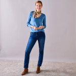 Pull col v, toucher doux - blancheporte