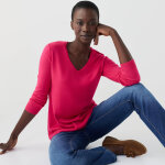 Pull col v, toucher doux - blancheporte Pull col v, toucher doux - blancheporte