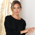Pull dos dentelle, maille poilue - blancheporte Pull dos dentelle, maille poilue - blancheporte