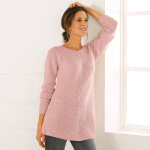 Pull dos lacé, maille anglaise - blancheporte Pull dos lacé, maille anglaise - blancheporte