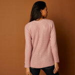 Pull Évasé, maille anglaise toucher doux - blancheporte Pull Évasé, maille anglaise toucher doux - blancheporte